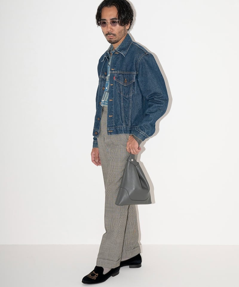 PELLE MORBIDA ／ ワンハンドル バッグ S GREY | Tiamo La O