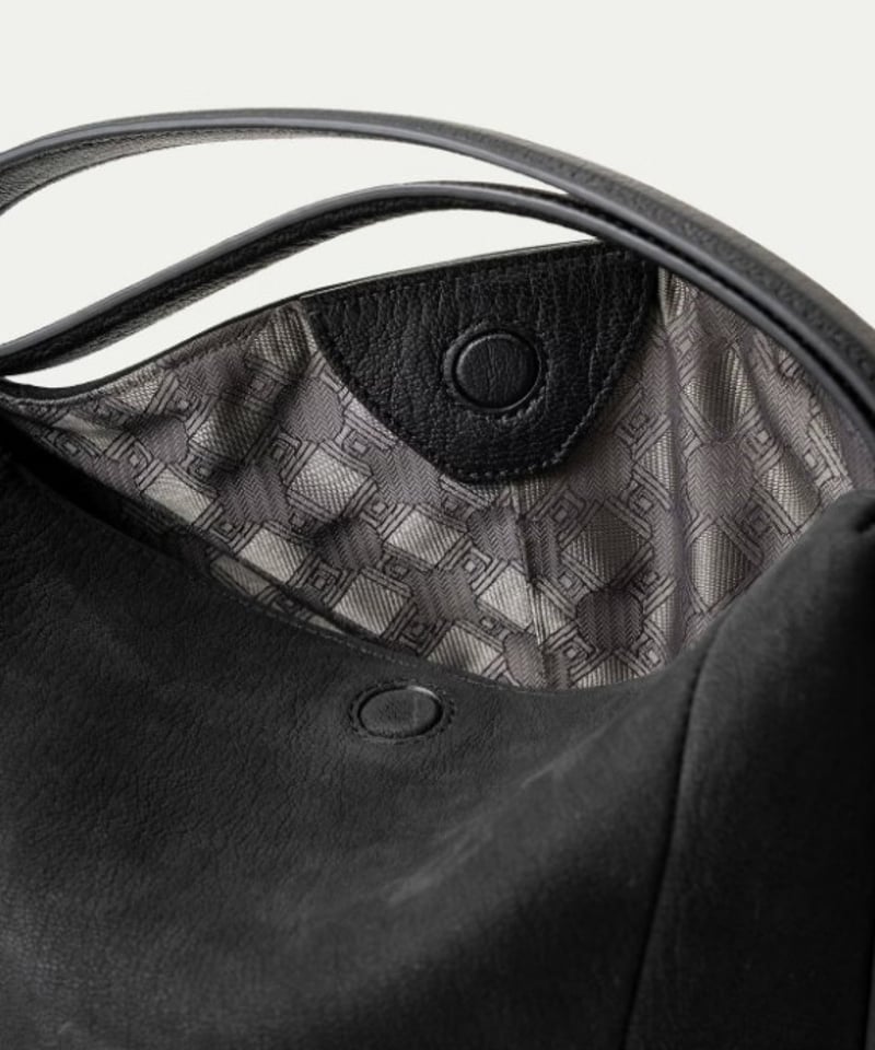 予約】ETiAM ／ ヌバック ハンド＆バングルバッグ Follow Black | Ti