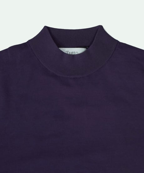 Tutto ／  コットン モックネック ニット Bordeaux