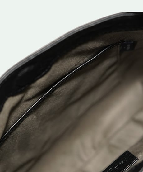 PELLE MORBIDA ／ ワンハンドル バッグ  S BLACK