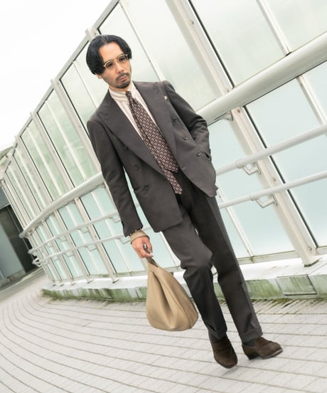 PELLE MORBIDA ／ ワンハンドル バッグ  M TAUPE