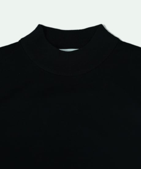Tutto ／  コットン モックネック ニット Black