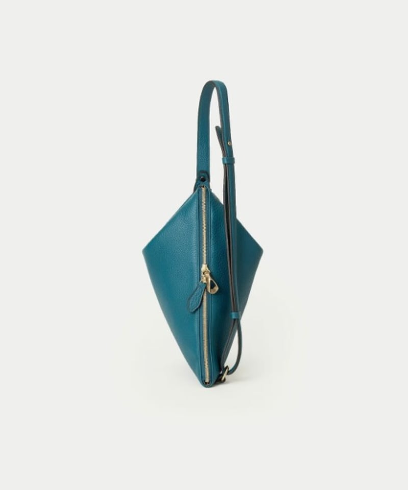 予約】ETiAM ／ シュリンク トライアングルショルダー Vertex Turquois