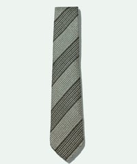 TIE YOUR TIE 〈Frannco Minucci〉 ／ シルク BobSfoderato ストライプ ネクタイ BROWN