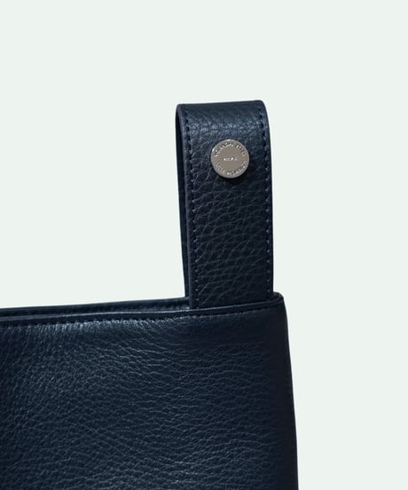 PELLE MORBIDA ／ ワンハンドル バッグ  S NAVY