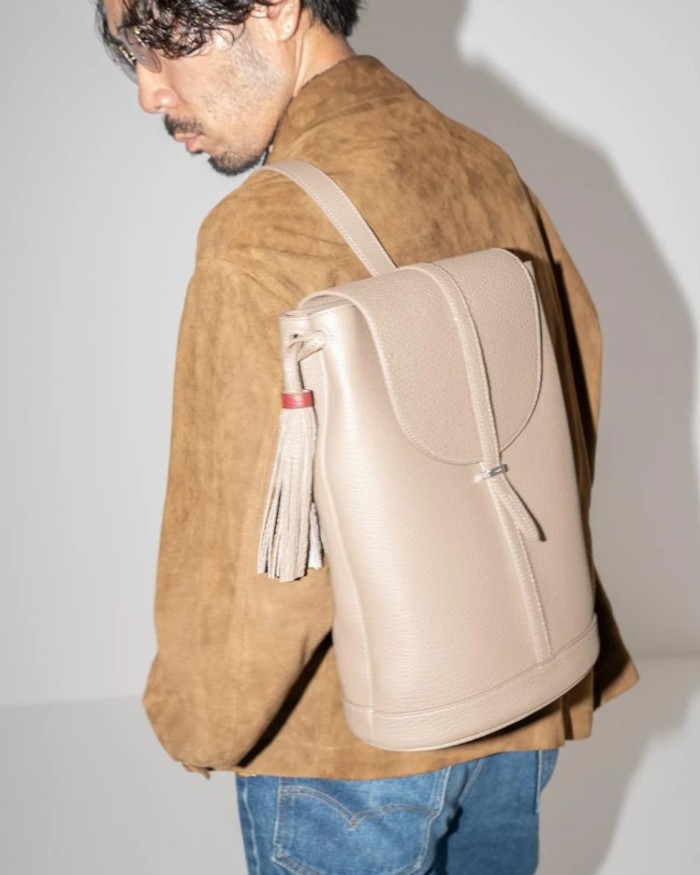 ACATE ／ STRANO​ ショルダーバッグ ​TAUPE | Tiamo La Online