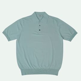 COMOLI 25SS コットンニットポロシャツ COMOLI (コモリ) コットン ニットポロ