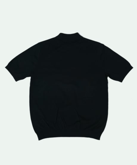 Tutto ／  コットン モックネック ニット Black