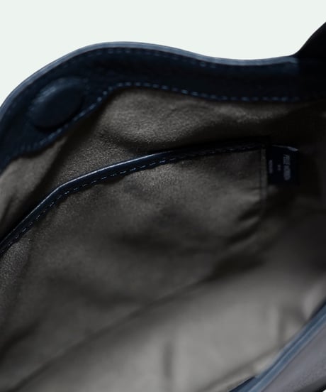 PELLE MORBIDA ／ ワンハンドル バッグ  S NAVY