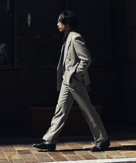 YUSUKE FUKUSHIMA × Tabio MEN ／ 3pc ロングホーズ ソックス For Black Shoes