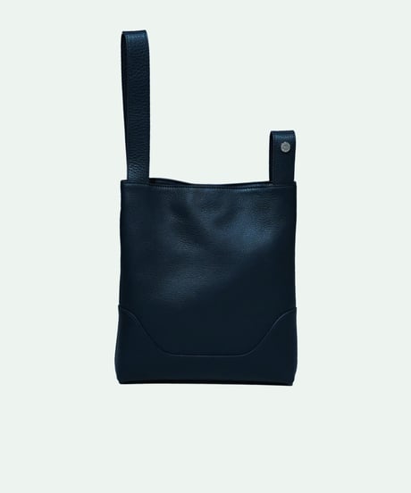 PELLE MORBIDA ／ ワンハンドル バッグ  S NAVY