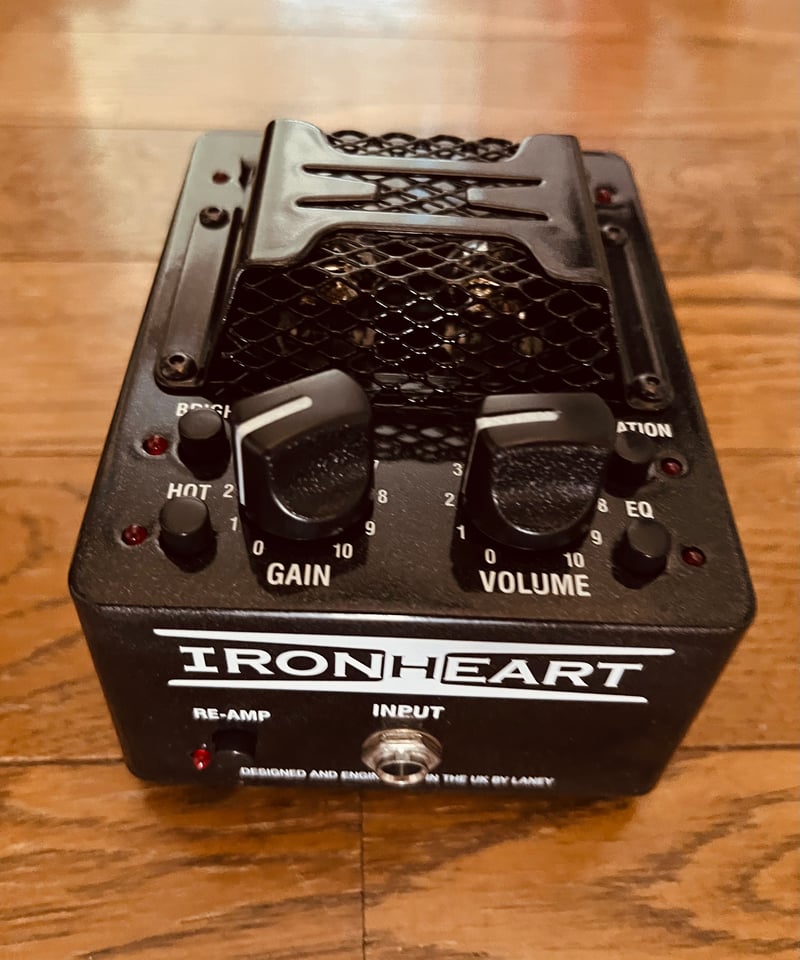 Laney IronHeart IRT-PULSE 真空管プリアンプ Laney Ironheart IRT-Pulse Tube Guitar Preamp with USB | Reverb