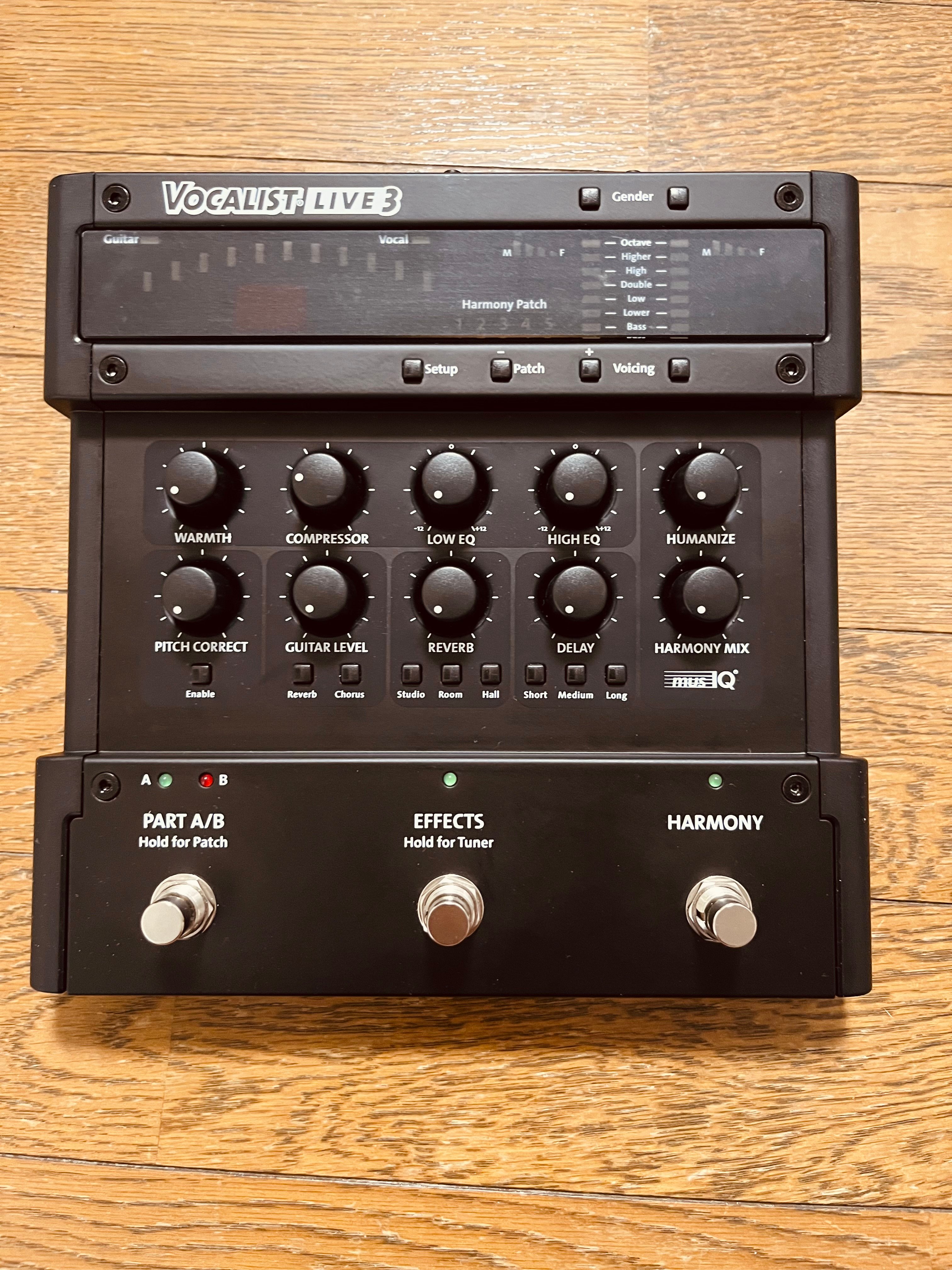 Digitech Vocalist Live 3 アダプター付き　希少　箱付き original
