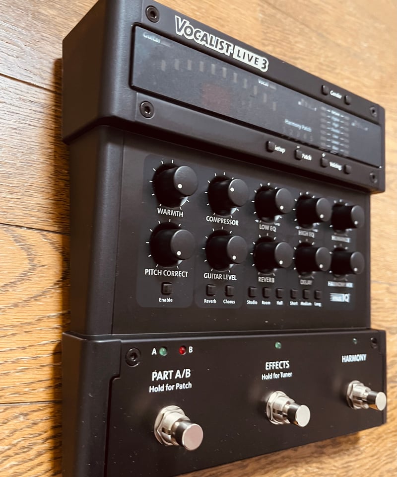 Digitech Vocalist Live 3 ボーカル エフェクター Open Box DigiTech Vocalist Live 3 Vocal Harmony Processor