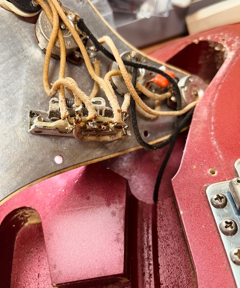 メーカー不明 ストラトキャスターリアPU Entwistle XS62N付 メーカー不明 ストラトキャスターリアPU Entwistle XS62N付