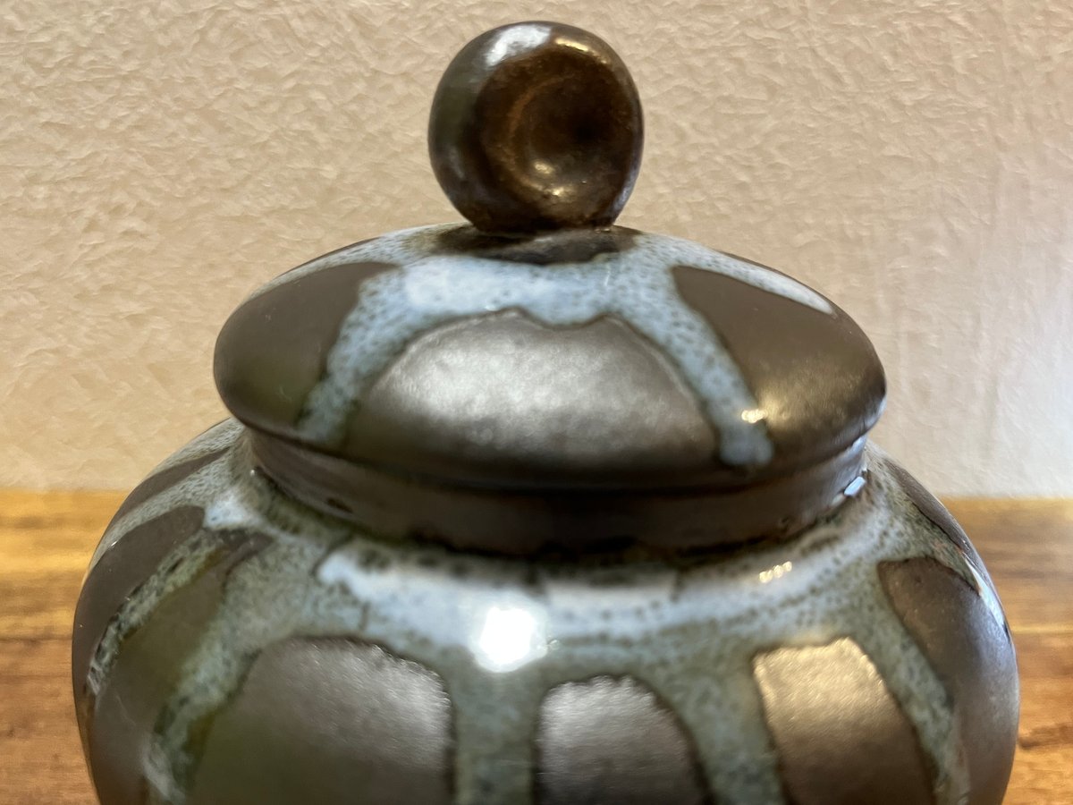 蓋付のカメ壺 | 富士塚陶房
