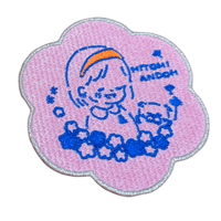 安藤瞳プロ イラストワッペン