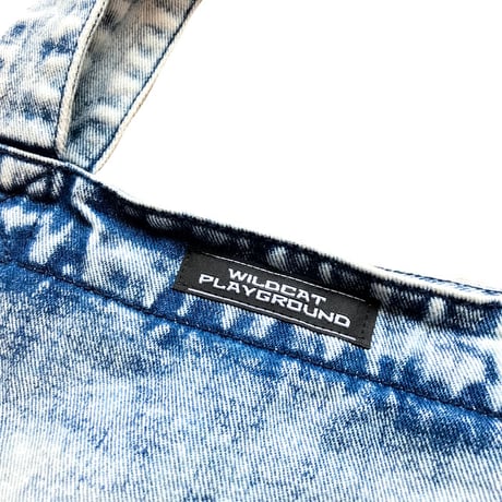DENIM TOTE BAG（CAT-LOGO）