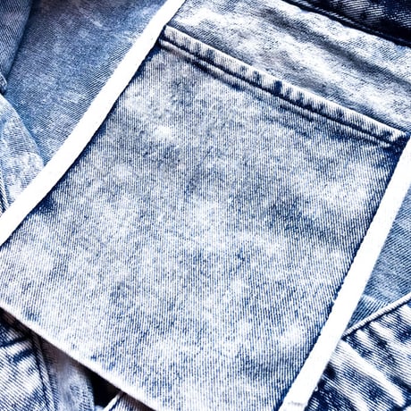 DENIM TOTE BAG（THUNDER）