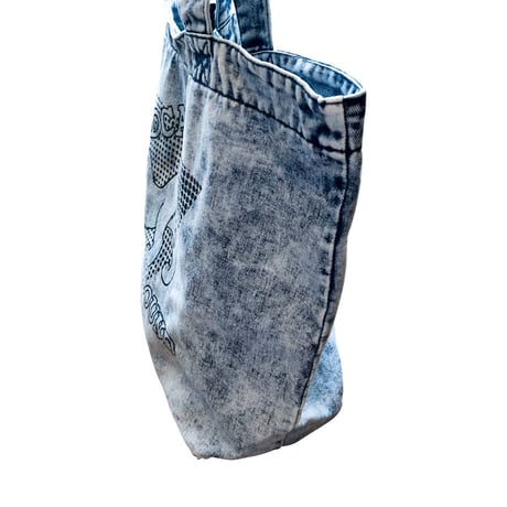 DENIM TOTE BAG（CAT-BUTT）