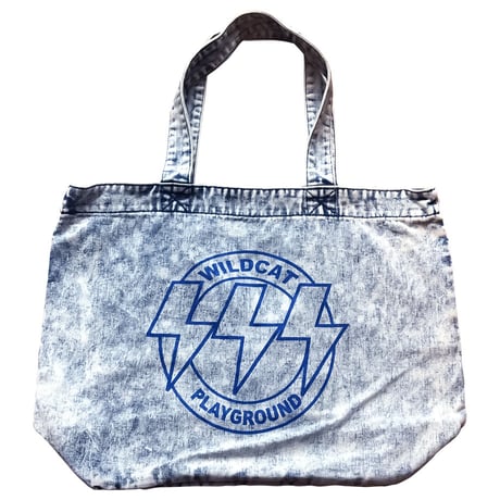 DENIM TOTE BAG（THUNDER）