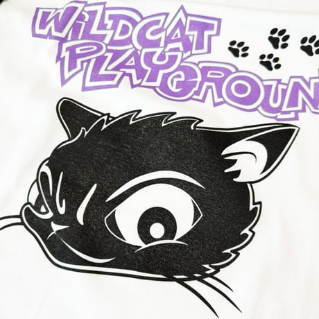 CAT-LOGO LONG SLEEVED RAGLAN SHIRT