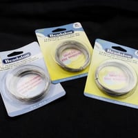 『ハーフラウンド』ステンレスワイヤー（SUS316L・Beadalon・ビーダロン社製品）