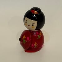 こけし　花笠