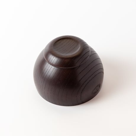 漆　おわん　加茂なす　黒