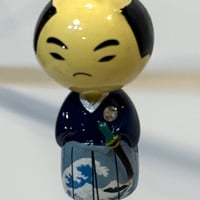 こけしキーホルダー　侍