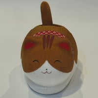 ソーラーゆらゆら猫　茶トラ