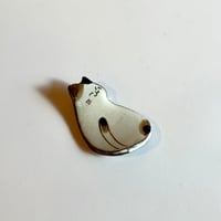 京焼　お箸置き　三毛猫１