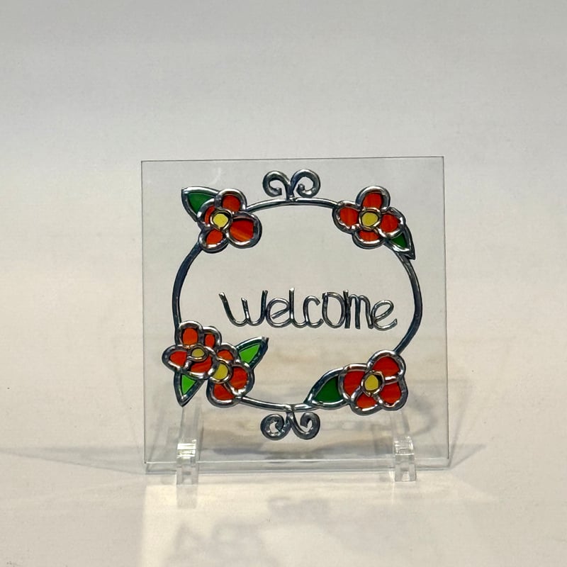 グラスアート welcome | 京風堂 ｜京都｜工芸｜組子｜体験｜交流｜