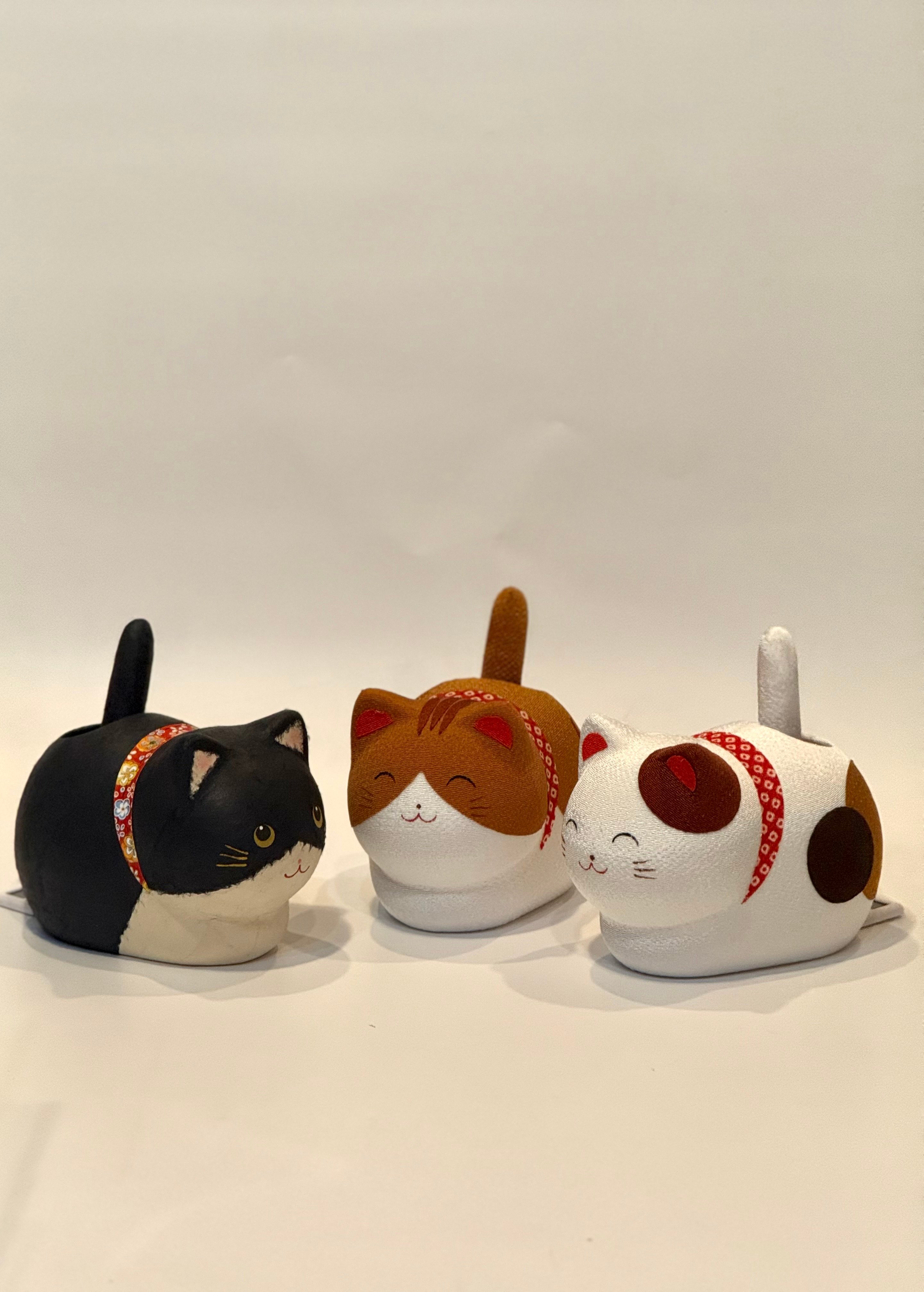 ソーラーゆらゆら猫 黒 | 京風堂 Kyofudo｜京組子と伝統工芸の
