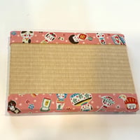 ミニ畳こけし柄ピンク