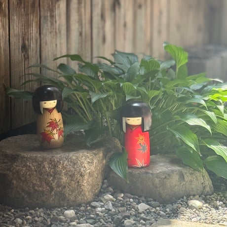 こけし　花物語もみじ