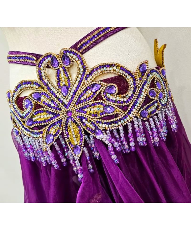 エジプト製　ピンクパープル　マジェンダ　オリエンタル衣装 エジプト製ピンクパープルマジェンダオリエンタル衣装