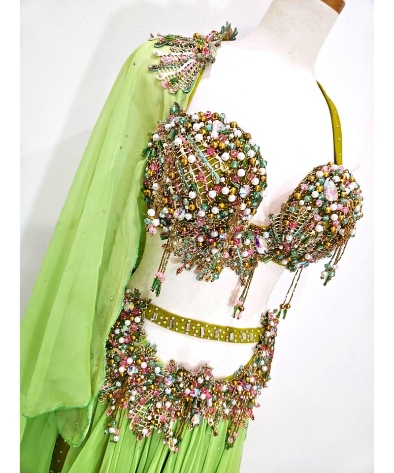 専用オリエンタル衣装 オリエンタル衣装（ライトグリーン） | ShaznaBelly