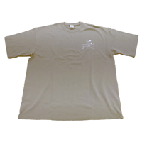 「百姓貴族」Tシャツ〈農家の常識は社会の非常識〉（カーキ）
