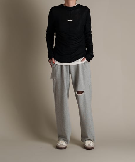 sheer long sleeve