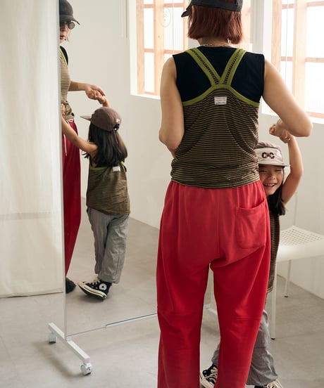boarder tag tank top