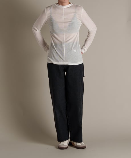 sheer long sleeve