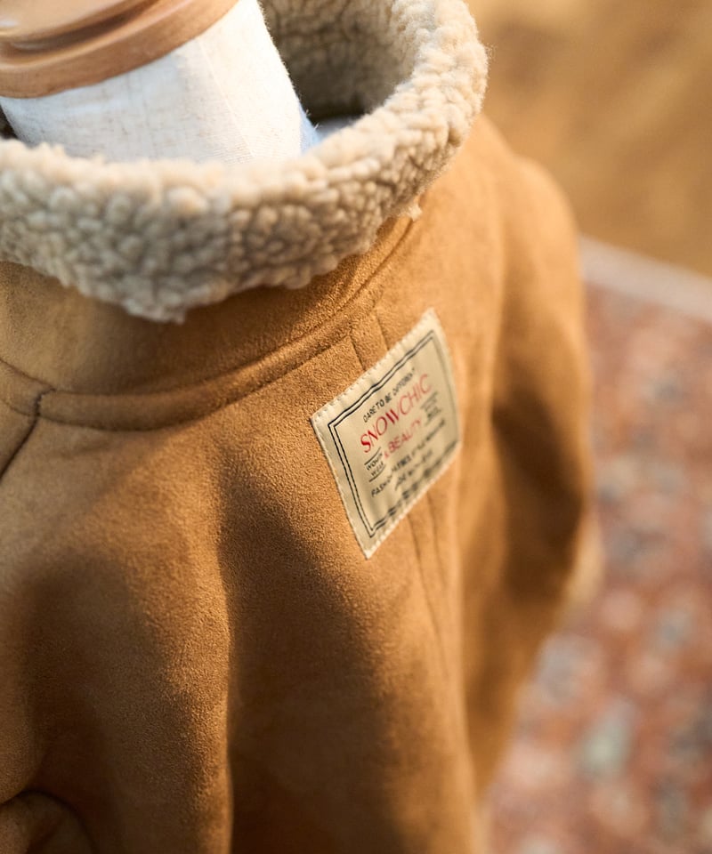 boa suède jacket | BULL SHOP