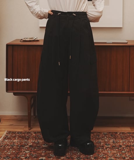black cargo  pants