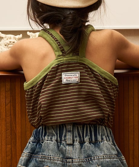 boarder tag tank top