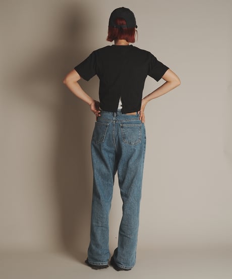 tag straight denim