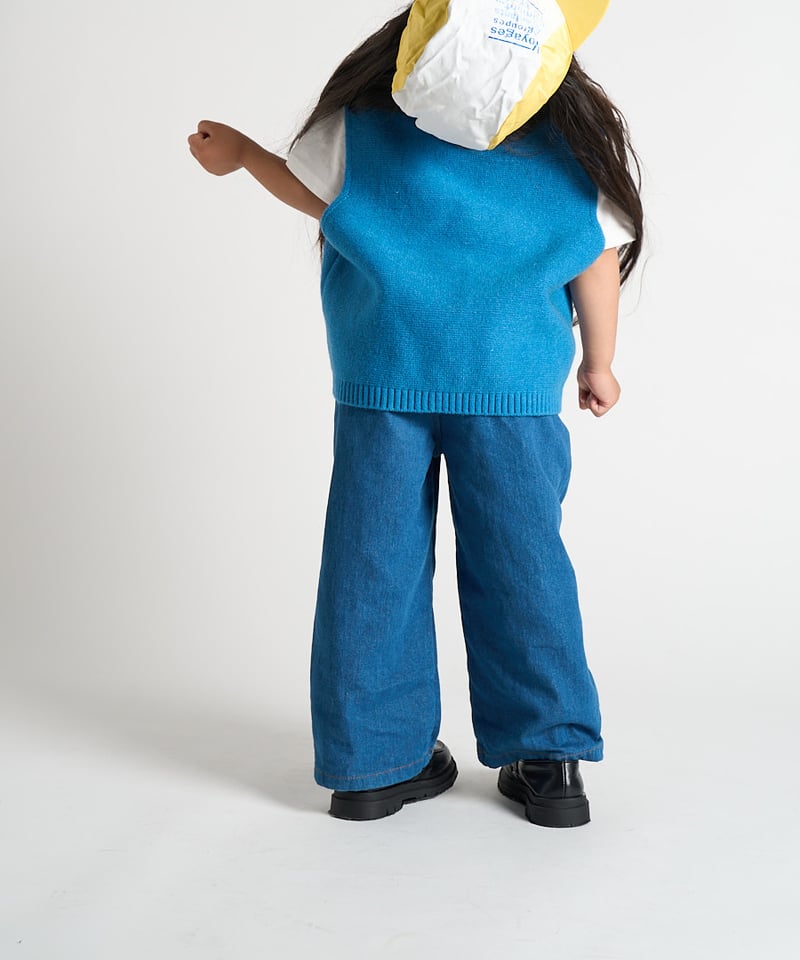 トップス Fur Liner Vest / Blue / MIKIOSAKABE ジップベスト ブルー – monzee