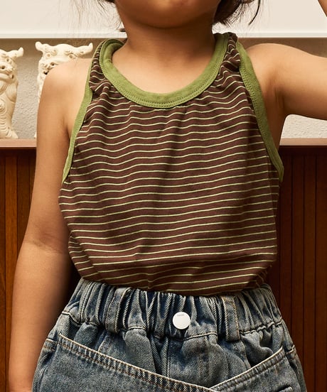 boarder tag tank top
