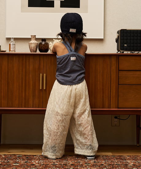 lace sheer pants