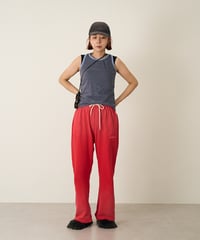 red sweat pants